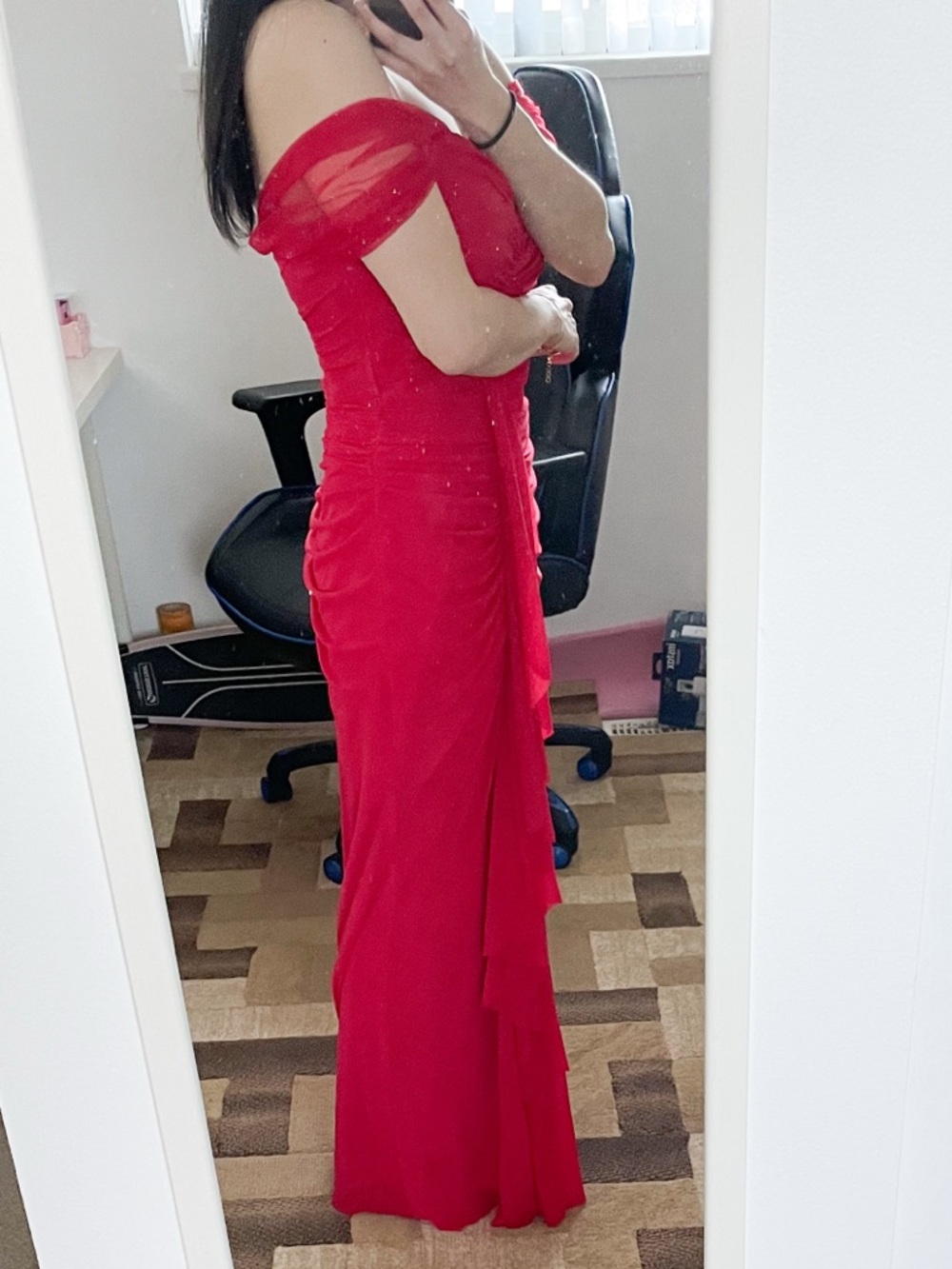 Red Evening Gown - Picture 2 of 3